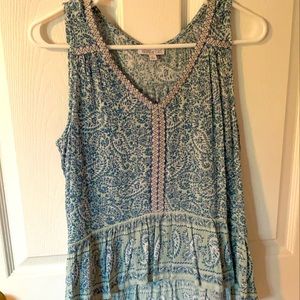 Blue shirt. Size large. Never been worn.